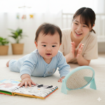 No.16 生後2ヶ月のタミータイム！「片手を伸ばす」のは成長の証？